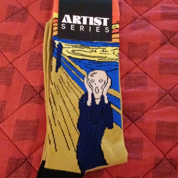 Artist Series Socks - 4 pairs, 4 different designs: - Picture 4 of 9